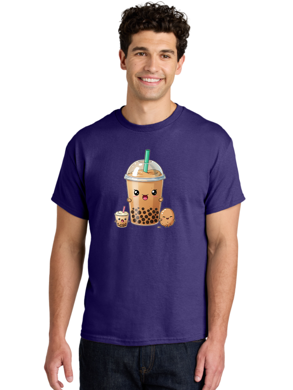 Boba-Tea-1 Men'S Graphic Tee, 100% Cotton, Comfortable Casual Summer Wear, Machine Washable, Vintage Camera, Old Camera, Antique Camera, Black Camera, Classic Photography, Photography Equipment, Nostalgic Device, Film Camera, Camera Art Bak085