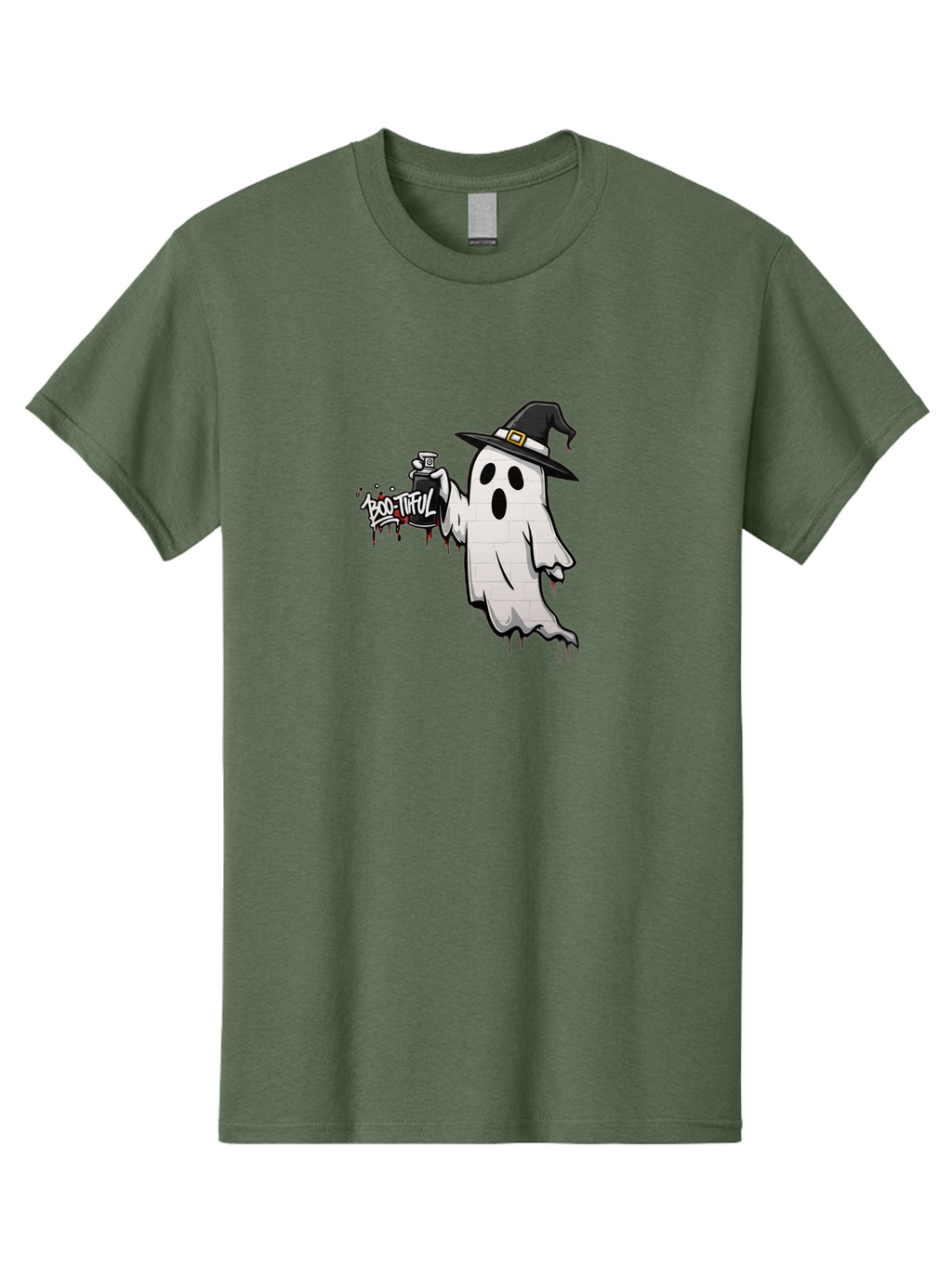Boo-Tiful-2 Men'S Graphic Tee, 100% Cotton, Comfortable Casual Summer Wear, Machine Washable, Vintage Camera, Old Camera, Antique Camera, Black Camera, Classic Photography, Photography Equipment, Nostalgic Device, Film Camera, Camera Art Bak089
