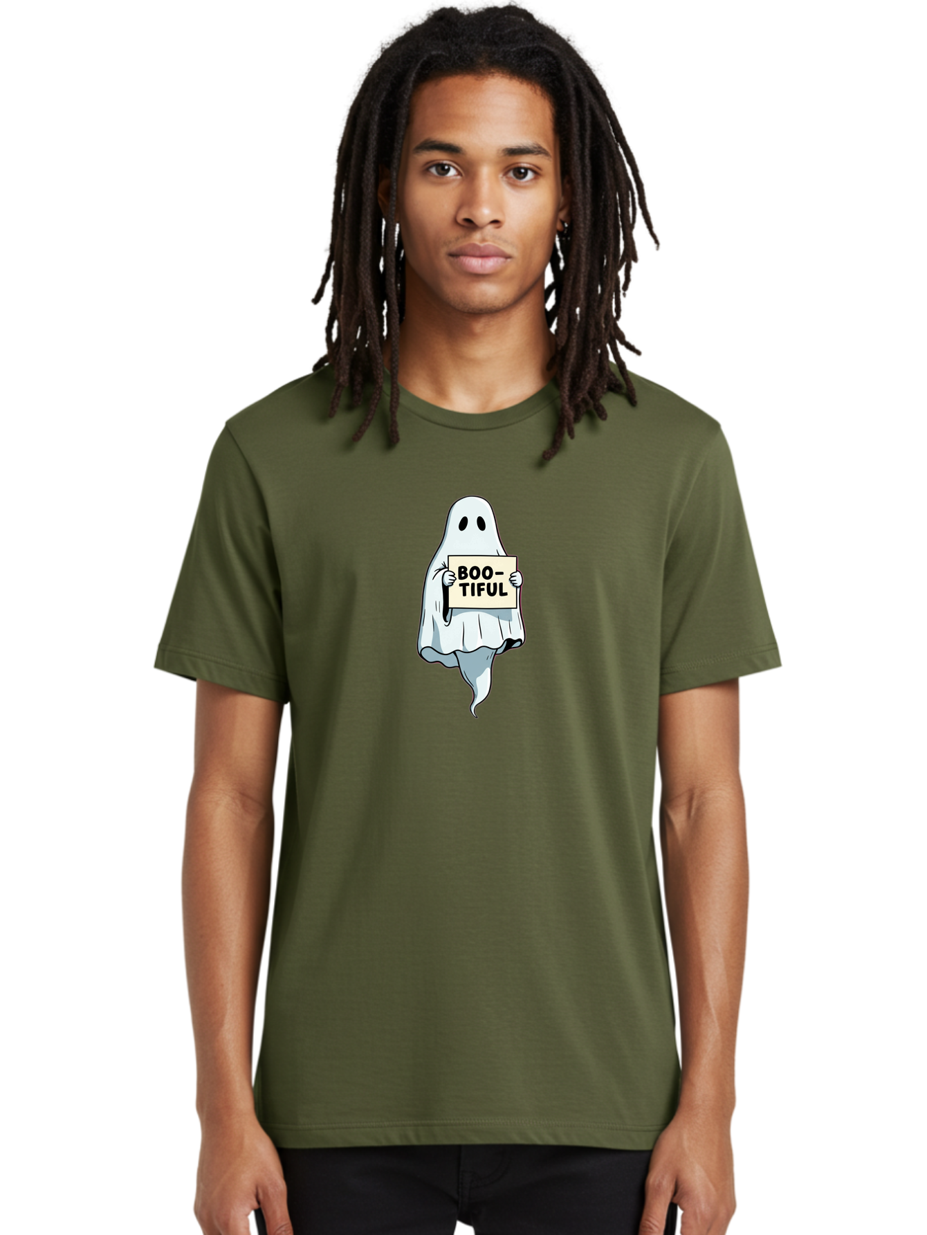 Boo-Tiful-4 Men'S Graphic Tee, 100% Cotton, Comfortable Casual Summer Wear, Machine Washable, Vintage Camera, Old Camera, Antique Camera, Black Camera, Classic Photography, Photography Equipment, Nostalgic Device, Film Camera, Camera Art Bak091