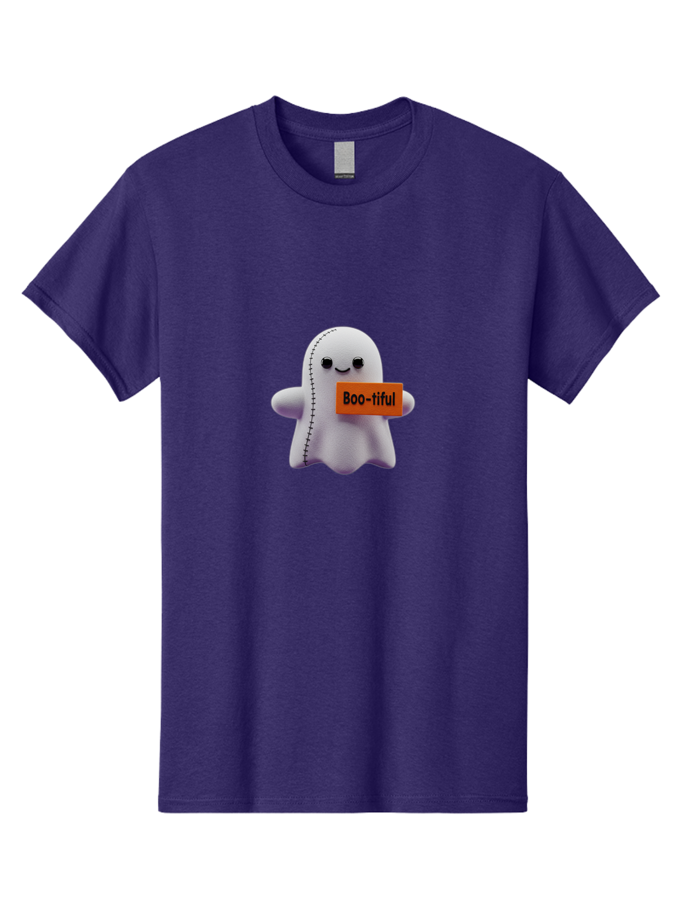 Boo-Tiful-Ghost-1 Men'S Graphic Tee, 100% Cotton, Comfortable Casual Summer Wear, Machine Washable, Vintage Camera, Old Camera, Antique Camera, Black Camera, Classic Photography, Photography Equipment, Nostalgic Device, Film Camera, Camera Art Bak093