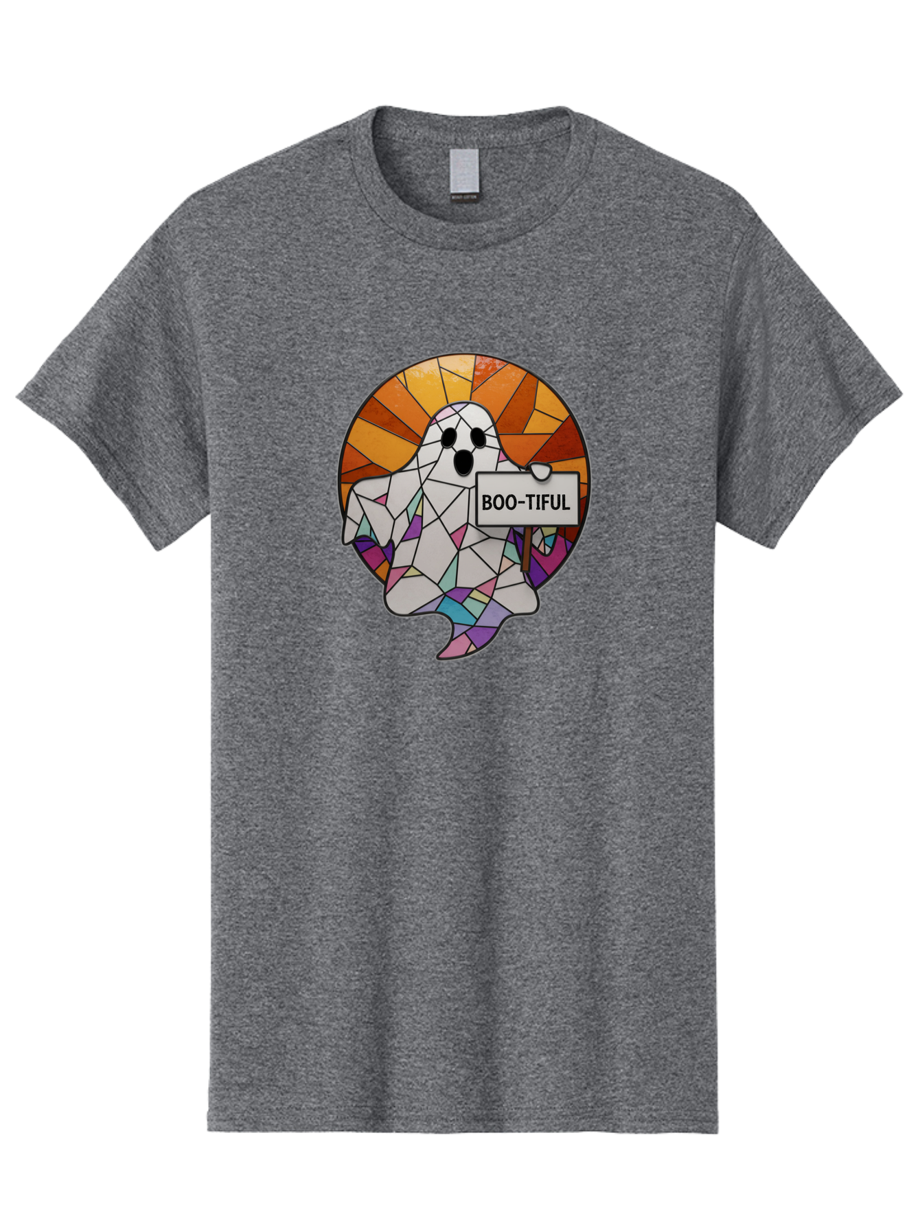 Boo-Tiful-Ghost-2 Men'S Graphic Tee, 100% Cotton, Comfortable Casual Summer Wear, Machine Washable, Vintage Camera, Old Camera, Antique Camera, Black Camera, Classic Photography, Photography Equipment, Nostalgic Device, Film Camera, Camera Art Bak094