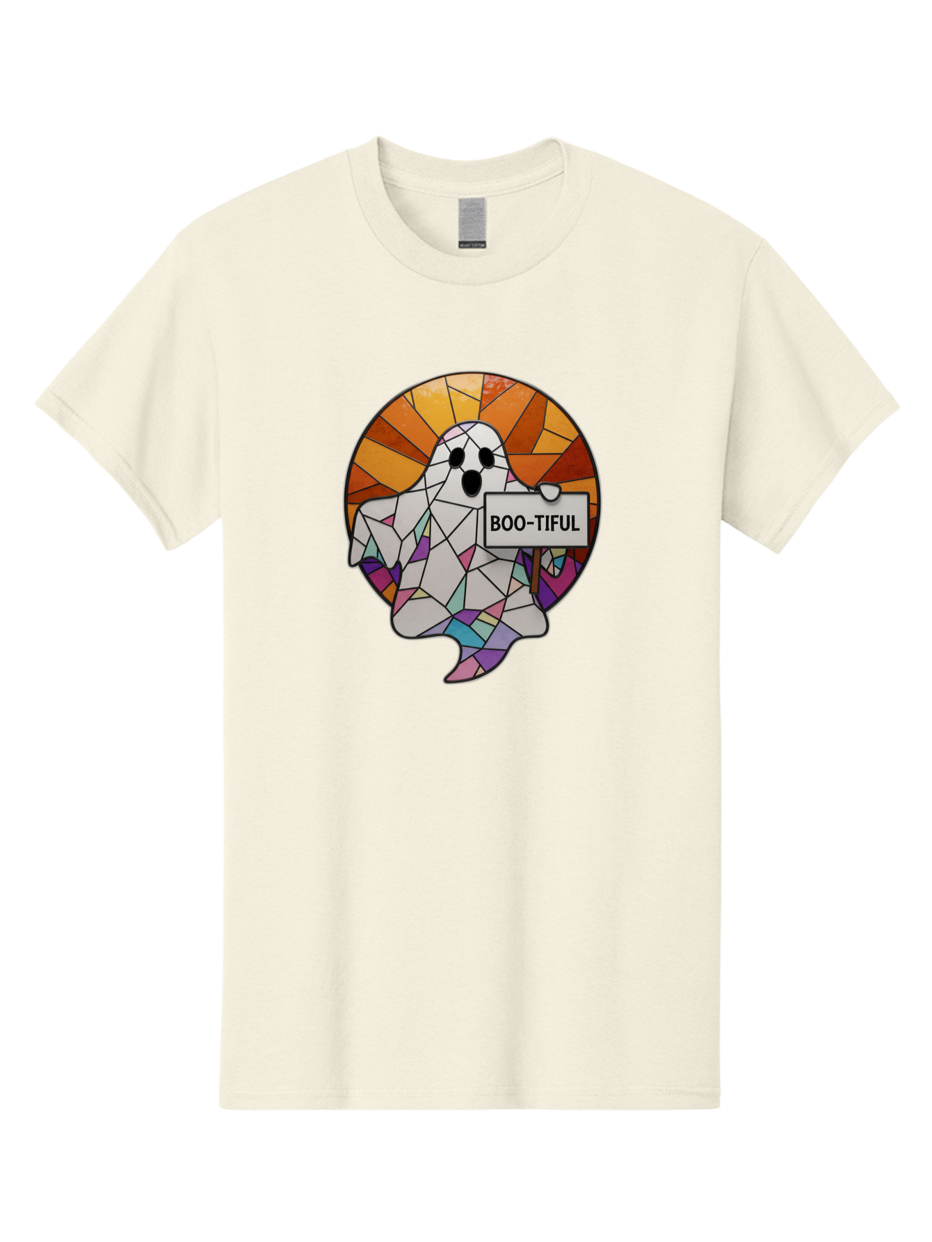 Boo-Tiful-Ghost-2 Men'S Graphic Tee, 100% Cotton, Comfortable Casual Summer Wear, Machine Washable, Vintage Camera, Old Camera, Antique Camera, Black Camera, Classic Photography, Photography Equipment, Nostalgic Device, Film Camera, Camera Art Bak094