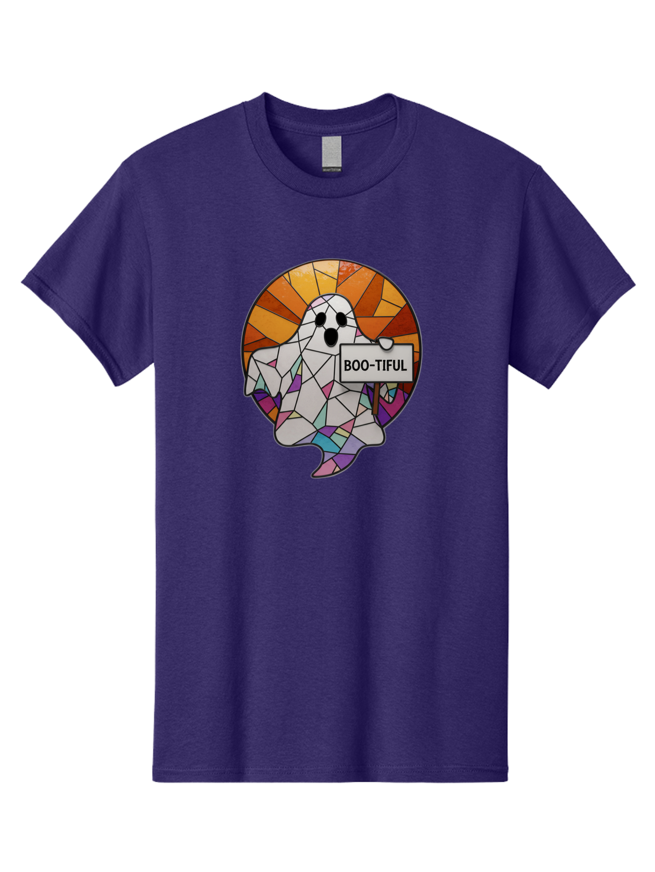 Boo-Tiful-Ghost-2 Men'S Graphic Tee, 100% Cotton, Comfortable Casual Summer Wear, Machine Washable, Vintage Camera, Old Camera, Antique Camera, Black Camera, Classic Photography, Photography Equipment, Nostalgic Device, Film Camera, Camera Art Bak094