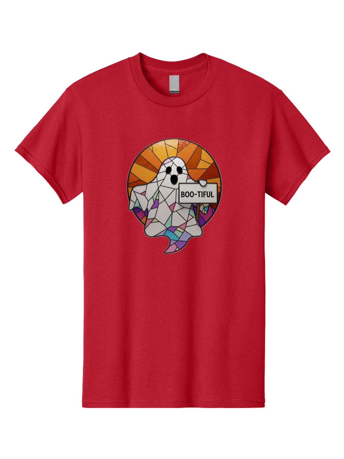 Boo-Tiful-Ghost-2 Men'S Graphic Tee, 100% Cotton, Comfortable Casual Summer Wear, Machine Washable, Vintage Camera, Old Camera, Antique Camera, Black Camera, Classic Photography, Photography Equipment, Nostalgic Device, Film Camera, Camera Art Bak094