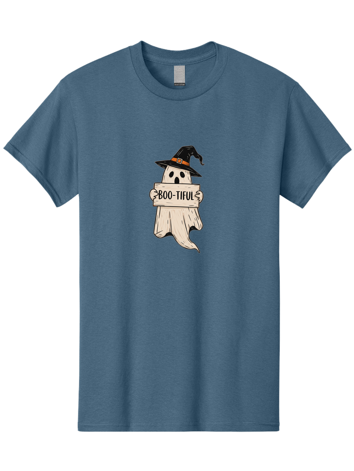 Boo-Tiful-Ghost-4 Men'S Graphic Tee, 100% Cotton, Comfortable Casual Summer Wear, Machine Washable, Vintage Camera, Old Camera, Antique Camera, Black Camera, Classic Photography, Photography Equipment, Nostalgic Device, Film Camera, Camera Art Bak096