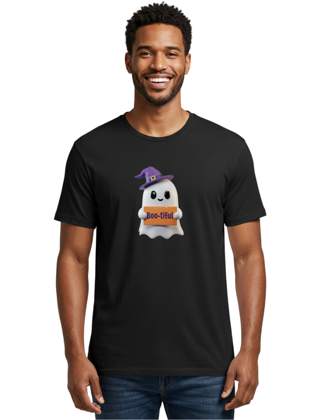 Boo-Tiful Men'S Graphic Tee, 100% Cotton, Comfortable Casual Summer Wear, Machine Washable, Vintage Camera, Old Camera, Antique Camera, Black Camera, Classic Photography, Photography Equipment, Nostalgic Device, Film Camera, Camera Art Bak100