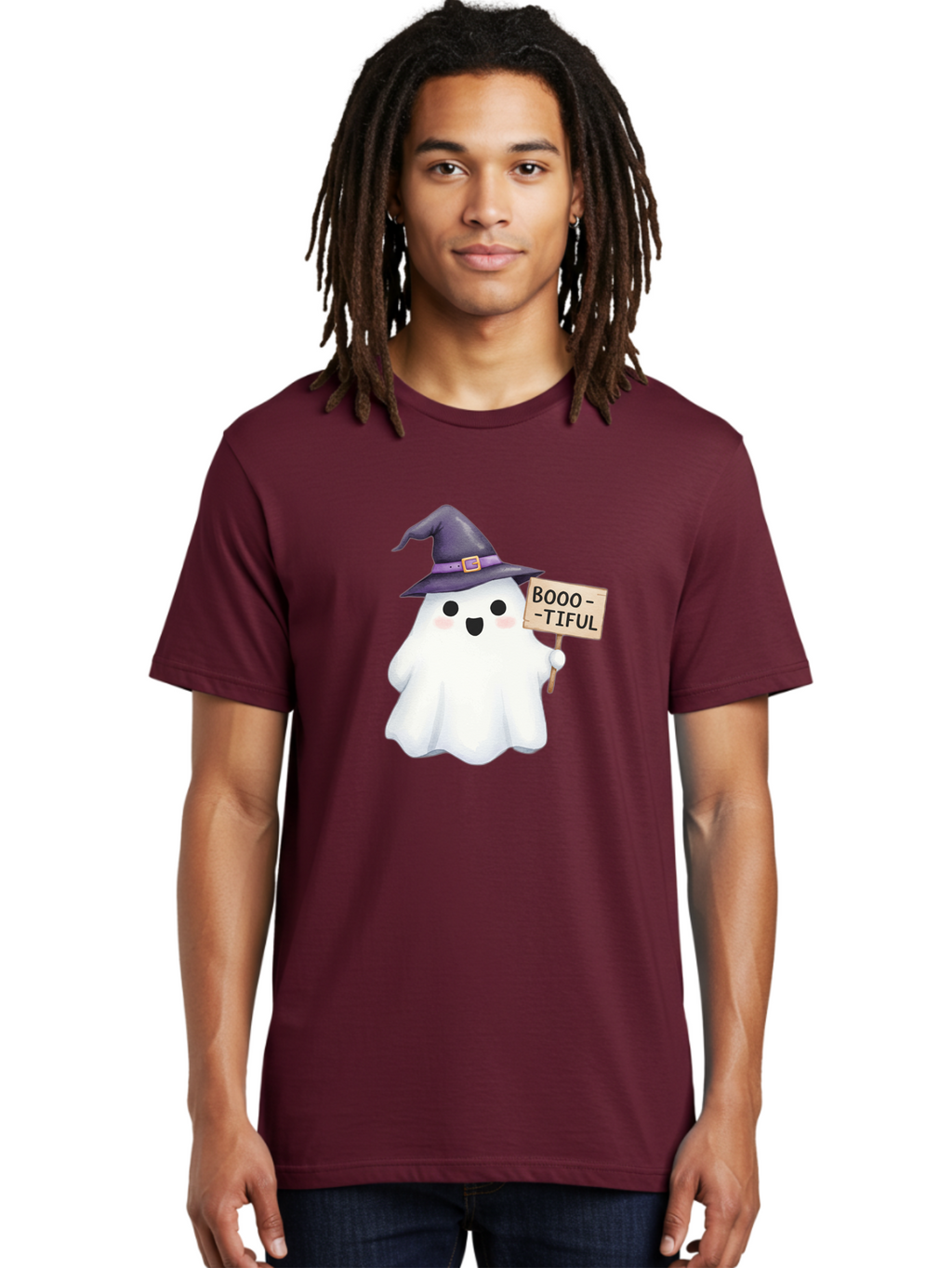 Booo-Tiful-Ghost Men'S Graphic Tee, 100% Cotton, Comfortable Casual Summer Wear, Machine Washable, Vintage Camera, Old Camera, Antique Camera, Black Camera, Classic Photography, Photography Equipment, Nostalgic Device, Film Camera, Camera Art Bak101