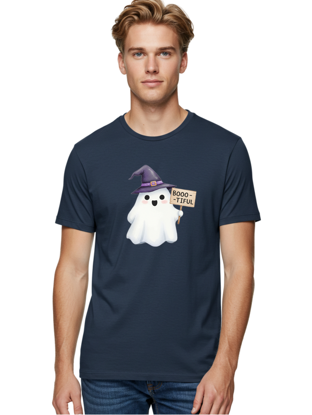 Booo-Tiful-Ghost Men'S Graphic Tee, 100% Cotton, Comfortable Casual Summer Wear, Machine Washable, Vintage Camera, Old Camera, Antique Camera, Black Camera, Classic Photography, Photography Equipment, Nostalgic Device, Film Camera, Camera Art Bak101