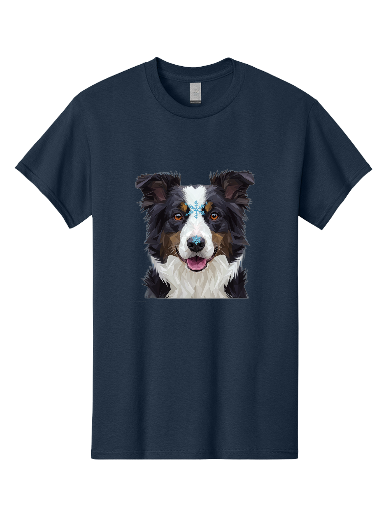 Border-Collie-With-Snowflake Men'S Graphic Tee, 100% Cotton, Comfortable Casual Summer Wear, Machine Washable, Vintage Camera, Old Camera, Antique Camera, Black Camera, Classic Photography, Photography Equipment, Nostalgic Device, Film Camera, Bak102