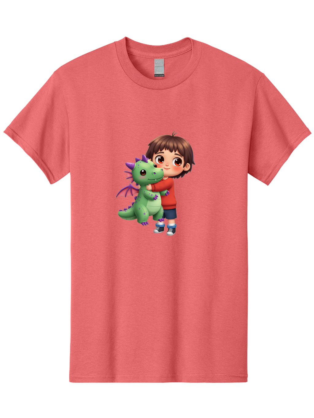 Boy-Hugging-Dragon Men'S Graphic Tee, 100% Cotton, Comfortable Casual Summer Wear, Machine Washable, Vintage Camera, Old Camera, Antique Camera, Black Camera, Classic Photography, Photography Equipment, Nostalgic Device, Film Camera, Bak105