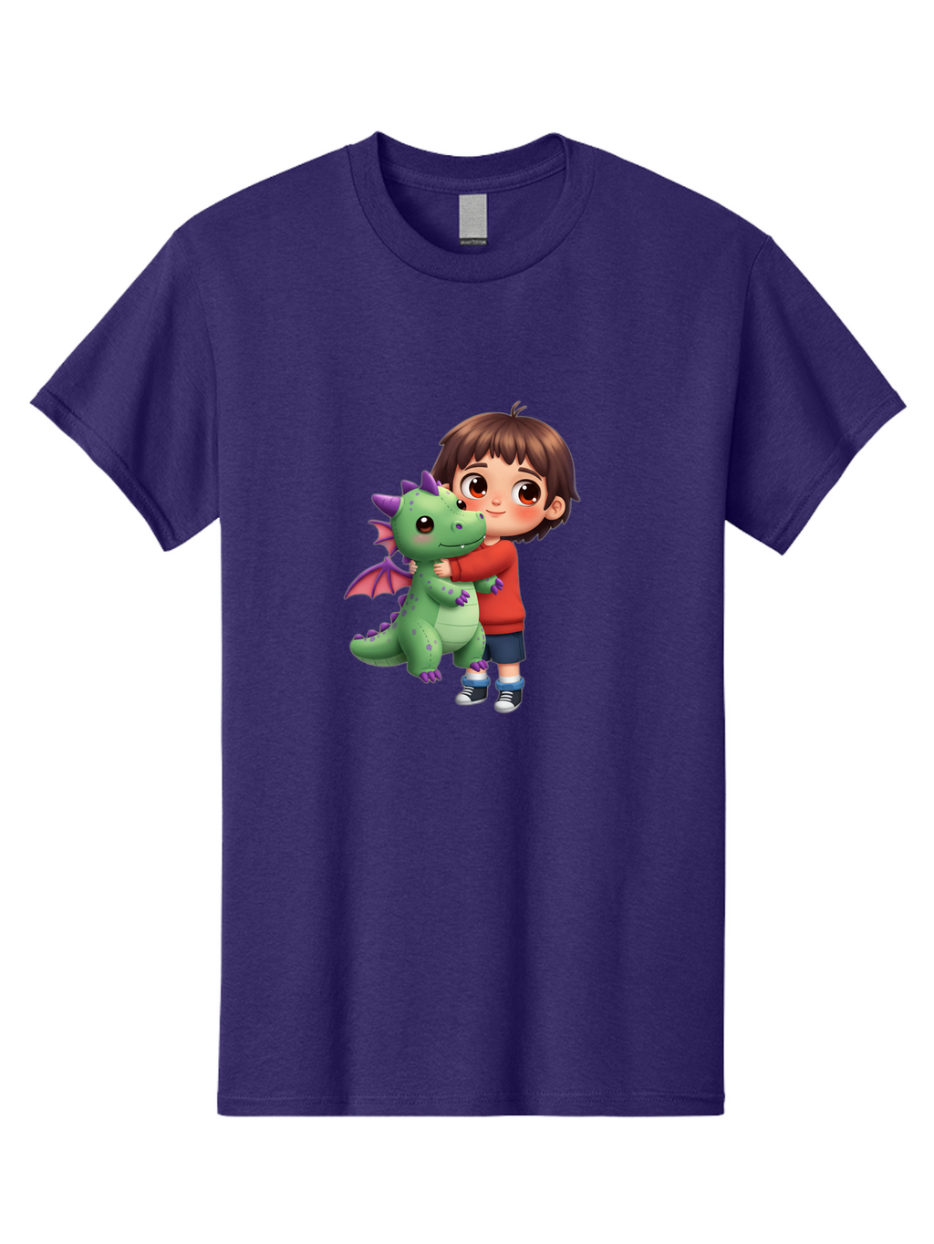 Boy-Hugging-Dragon Men'S Graphic Tee, 100% Cotton, Comfortable Casual Summer Wear, Machine Washable, Vintage Camera, Old Camera, Antique Camera, Black Camera, Classic Photography, Photography Equipment, Nostalgic Device, Film Camera, Bak105