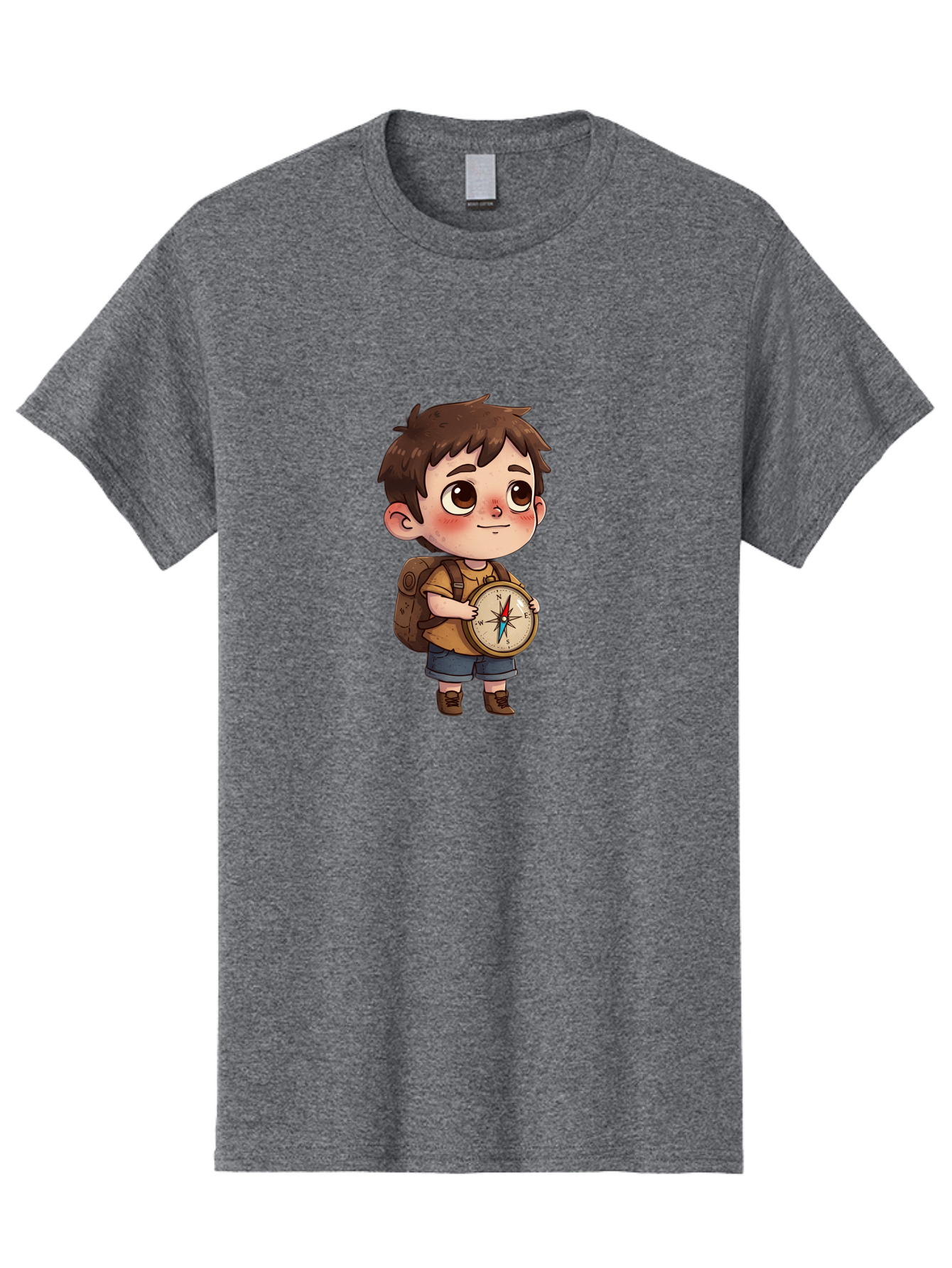 Boy-With-Compass Men'S Graphic Tee, 100% Cotton, Comfortable Casual Summer Wear, Machine Washable, Vintage Camera, Old Camera, Antique Camera, Black Camera, Classic Photography, Photography Equipment, Nostalgic Device, Film Camera, Camera Art Bak107