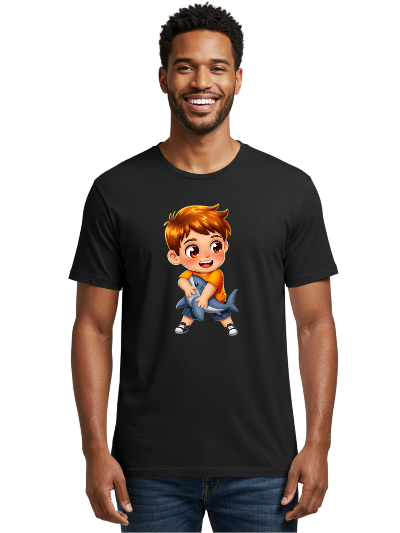 Boy-With-Shark-Toy Men'S Graphic Tee, 100% Cotton, Comfortable Casual Summer Wear, Machine Washable, Vintage Camera, Old Camera, Antique Camera, Black Camera, Classic Photography, Photography Equipment, Nostalgic Device, Film Camera, Bak109