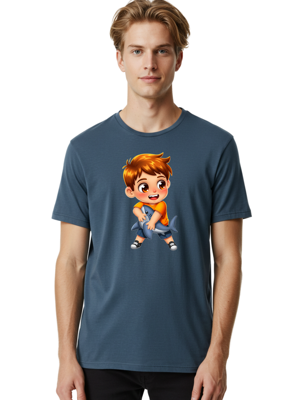 Boy-With-Shark-Toy Men'S Graphic Tee, 100% Cotton, Comfortable Casual Summer Wear, Machine Washable, Vintage Camera, Old Camera, Antique Camera, Black Camera, Classic Photography, Photography Equipment, Nostalgic Device, Film Camera, Bak109