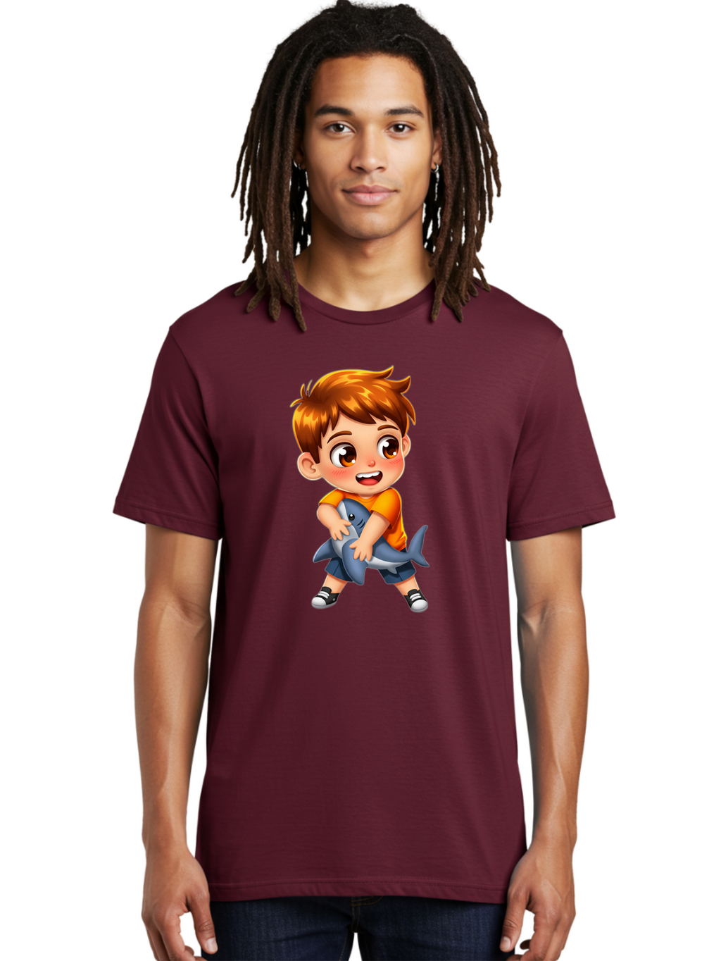 Boy-With-Shark-Toy Men'S Graphic Tee, 100% Cotton, Comfortable Casual Summer Wear, Machine Washable, Vintage Camera, Old Camera, Antique Camera, Black Camera, Classic Photography, Photography Equipment, Nostalgic Device, Film Camera, Bak109