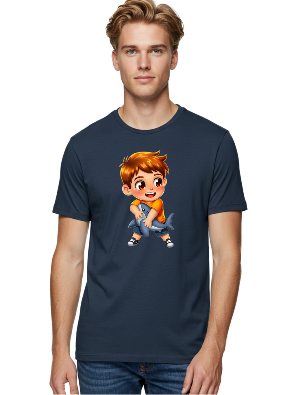 Boy-With-Shark-Toy Men'S Graphic Tee, 100% Cotton, Comfortable Casual Summer Wear, Machine Washable, Vintage Camera, Old Camera, Antique Camera, Black Camera, Classic Photography, Photography Equipment, Nostalgic Device, Film Camera, Bak109