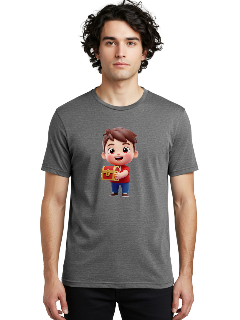 Boy-With-Treasure-Chest Men'S Graphic Tee, 100% Cotton, Comfortable Casual Summer Wear, Machine Washable, Vintage Camera, Old Camera, Antique Camera, Black Camera, Classic Photography, Photography Equipment, Nostalgic Device, Film Camera, Bak110