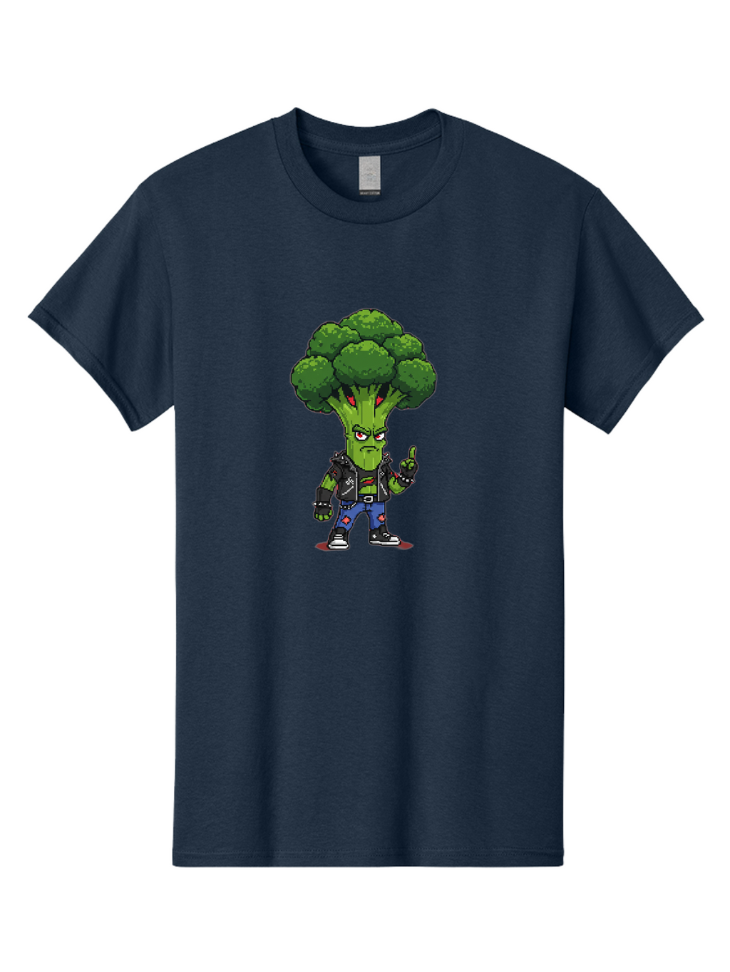 Broccoli-Character-1 Men'S Graphic Tee, 100% Cotton, Comfortable Casual Summer Wear, Machine Washable, Vintage Camera, Old Camera, Antique Camera, Black Camera, Classic Photography, Photography Equipment, Nostalgic Device, Film Camera, Bak113