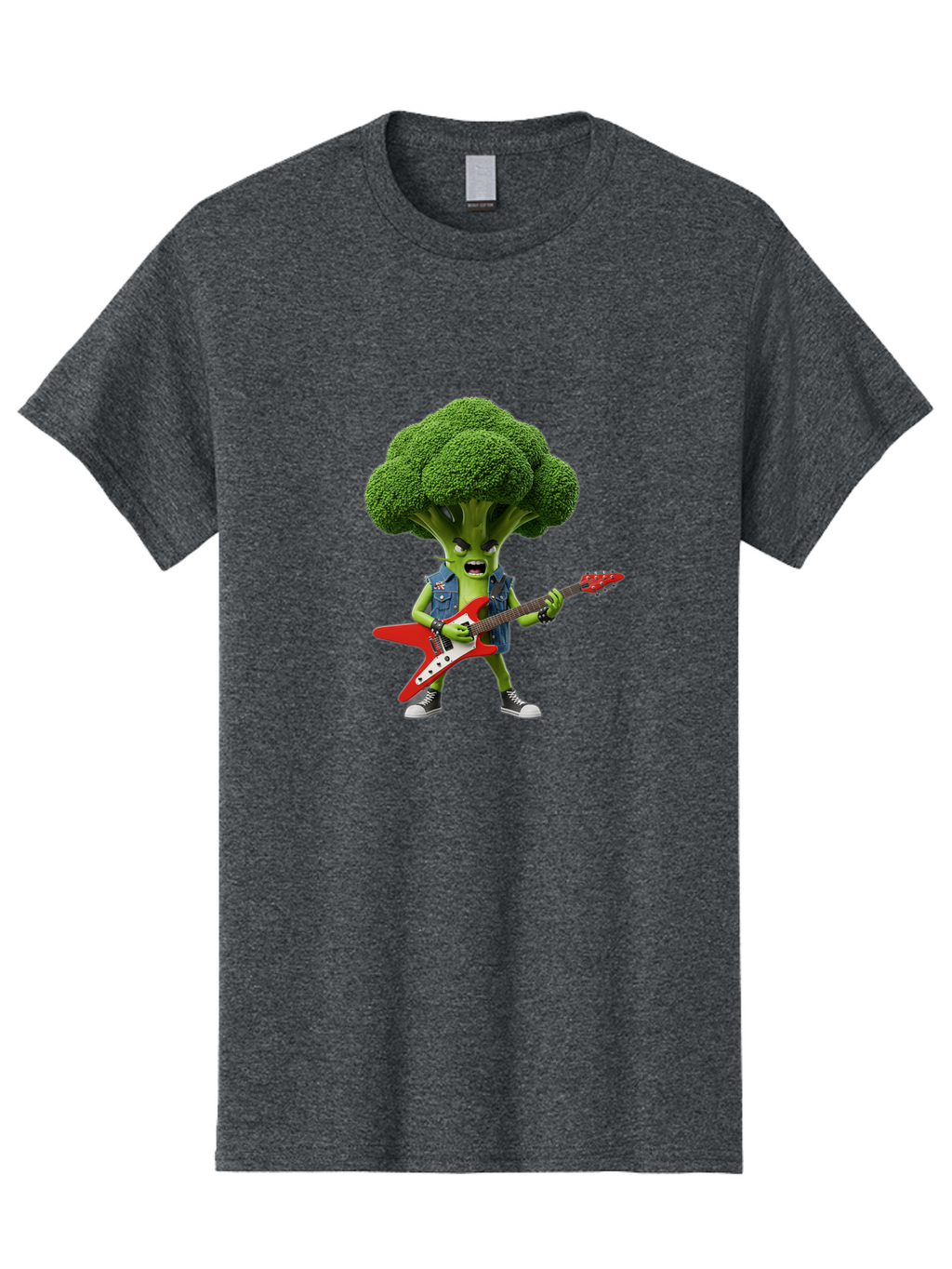 Broccoli-Rockstar Men'S Graphic Tee, 100% Cotton, Comfortable Casual Summer Wear, Machine Washable, Vintage Camera, Old Camera, Antique Camera, Black Camera, Classic Photography, Photography Equipment, Nostalgic Device, Film Camera, Camera Art Bak116