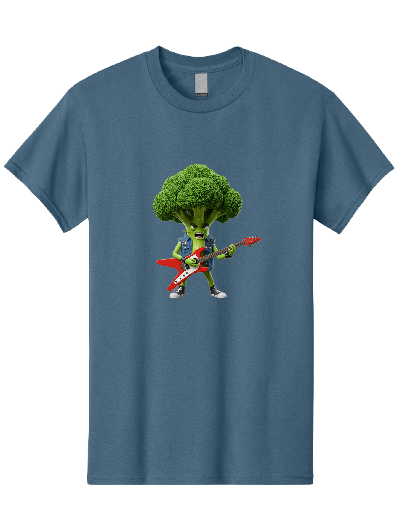 Broccoli-Rockstar Men'S Graphic Tee, 100% Cotton, Comfortable Casual Summer Wear, Machine Washable, Vintage Camera, Old Camera, Antique Camera, Black Camera, Classic Photography, Photography Equipment, Nostalgic Device, Film Camera, Camera Art Bak116