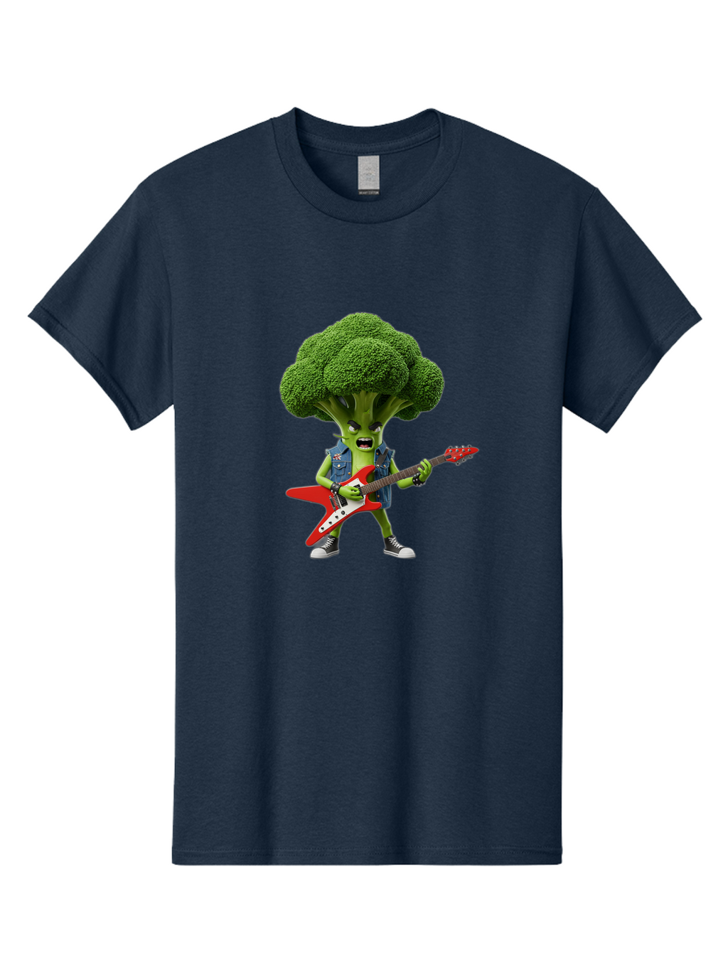 Broccoli-Rockstar Men'S Graphic Tee, 100% Cotton, Comfortable Casual Summer Wear, Machine Washable, Vintage Camera, Old Camera, Antique Camera, Black Camera, Classic Photography, Photography Equipment, Nostalgic Device, Film Camera, Camera Art Bak116