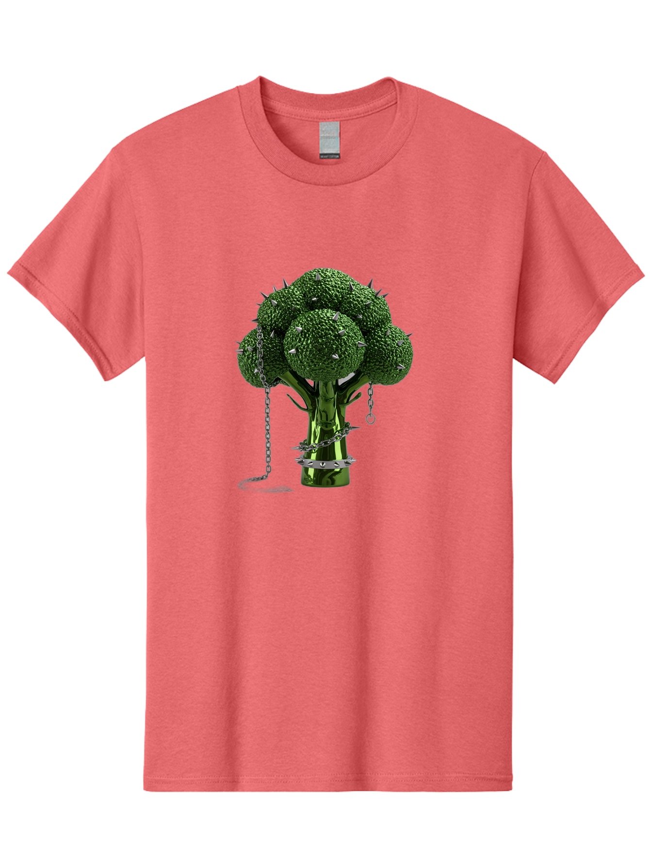 Broccoli-With-Spikes-And-Chains Men'S Graphic Tee, 100% Cotton, Comfortable Casual Summer Wear, Machine Washable, Vintage Camera, Old Camera, Antique Camera, Black Camera, Classic Photography, Photography Equipment, Nostalgic Device, Bak117