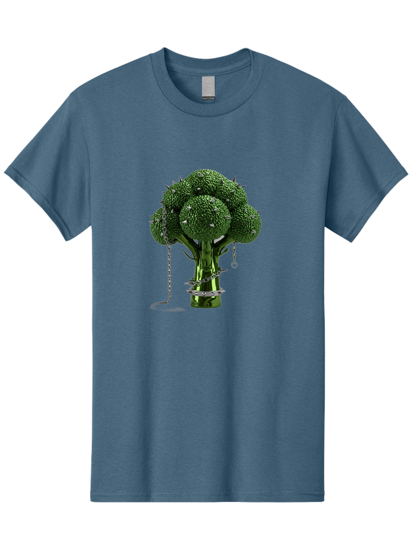 Broccoli-With-Spikes-And-Chains Men'S Graphic Tee, 100% Cotton, Comfortable Casual Summer Wear, Machine Washable, Vintage Camera, Old Camera, Antique Camera, Black Camera, Classic Photography, Photography Equipment, Nostalgic Device, Bak117