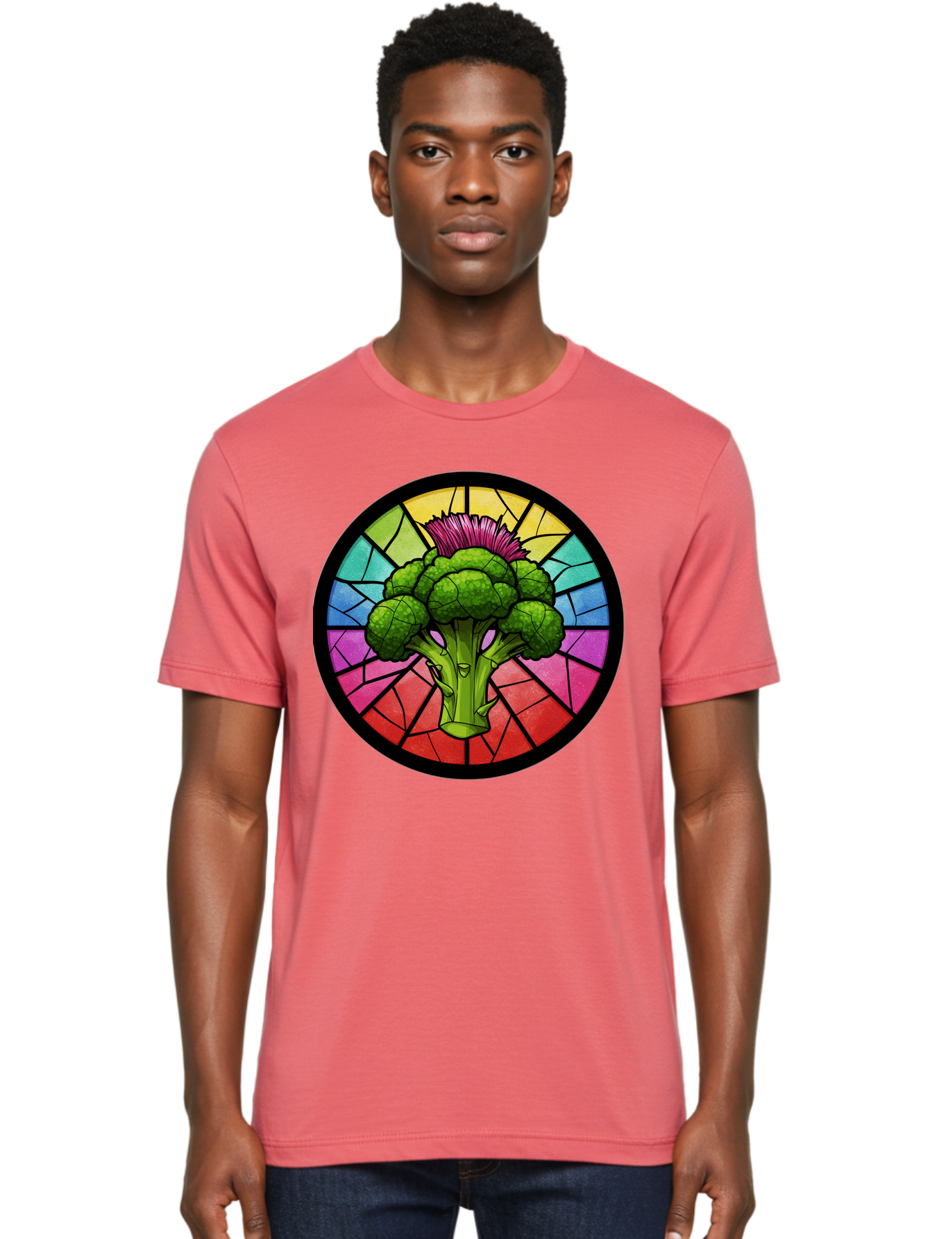 Broccoli Men'S Graphic Tee, 100% Cotton, Comfortable Casual Summer Wear, Machine Washable, Vintage Camera, Old Camera, Antique Camera, Black Camera, Classic Photography, Photography Equipment, Nostalgic Device, Film Camera, Camera Art Bak118