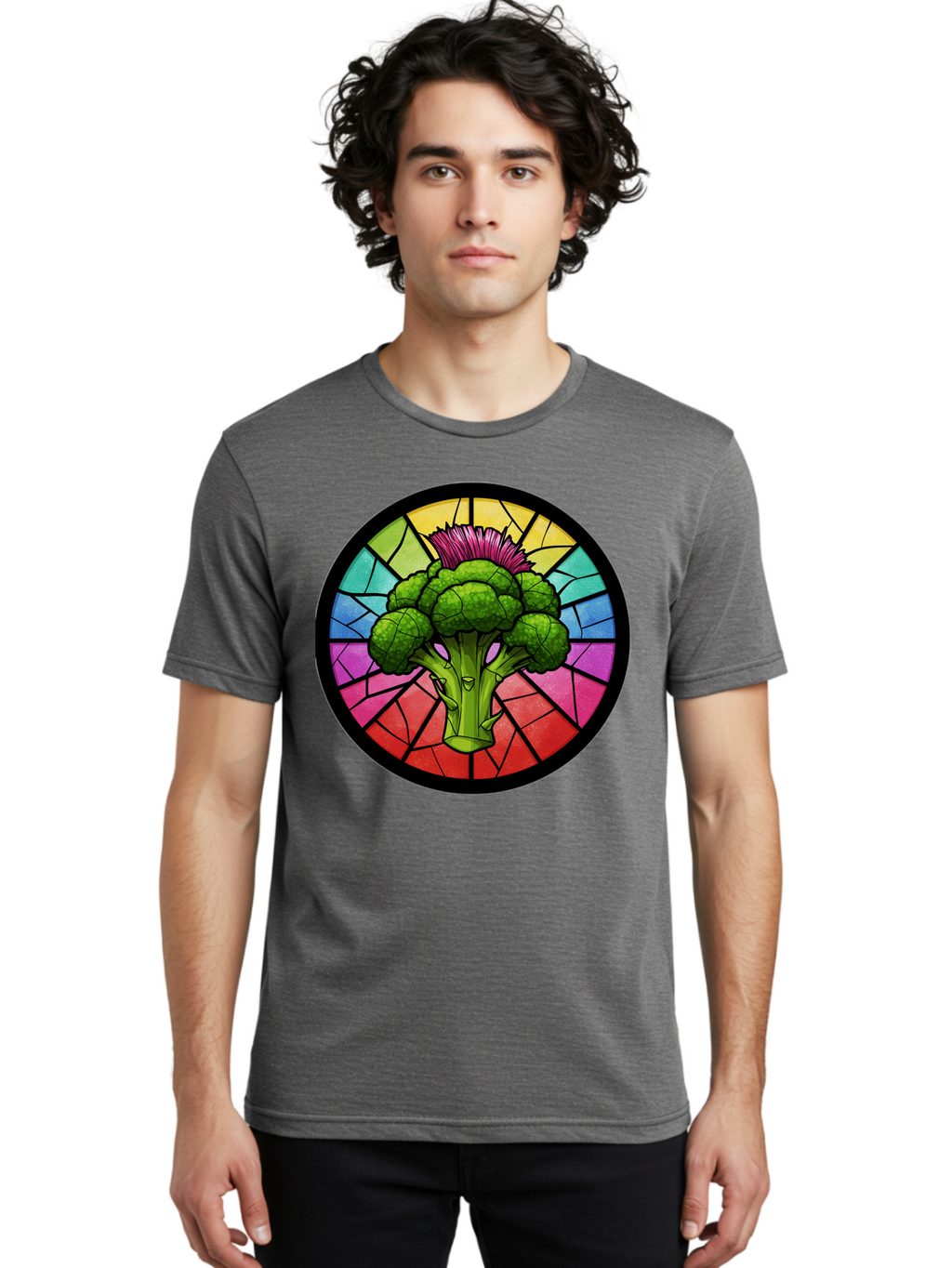 Broccoli Men'S Graphic Tee, 100% Cotton, Comfortable Casual Summer Wear, Machine Washable, Vintage Camera, Old Camera, Antique Camera, Black Camera, Classic Photography, Photography Equipment, Nostalgic Device, Film Camera, Camera Art Bak118