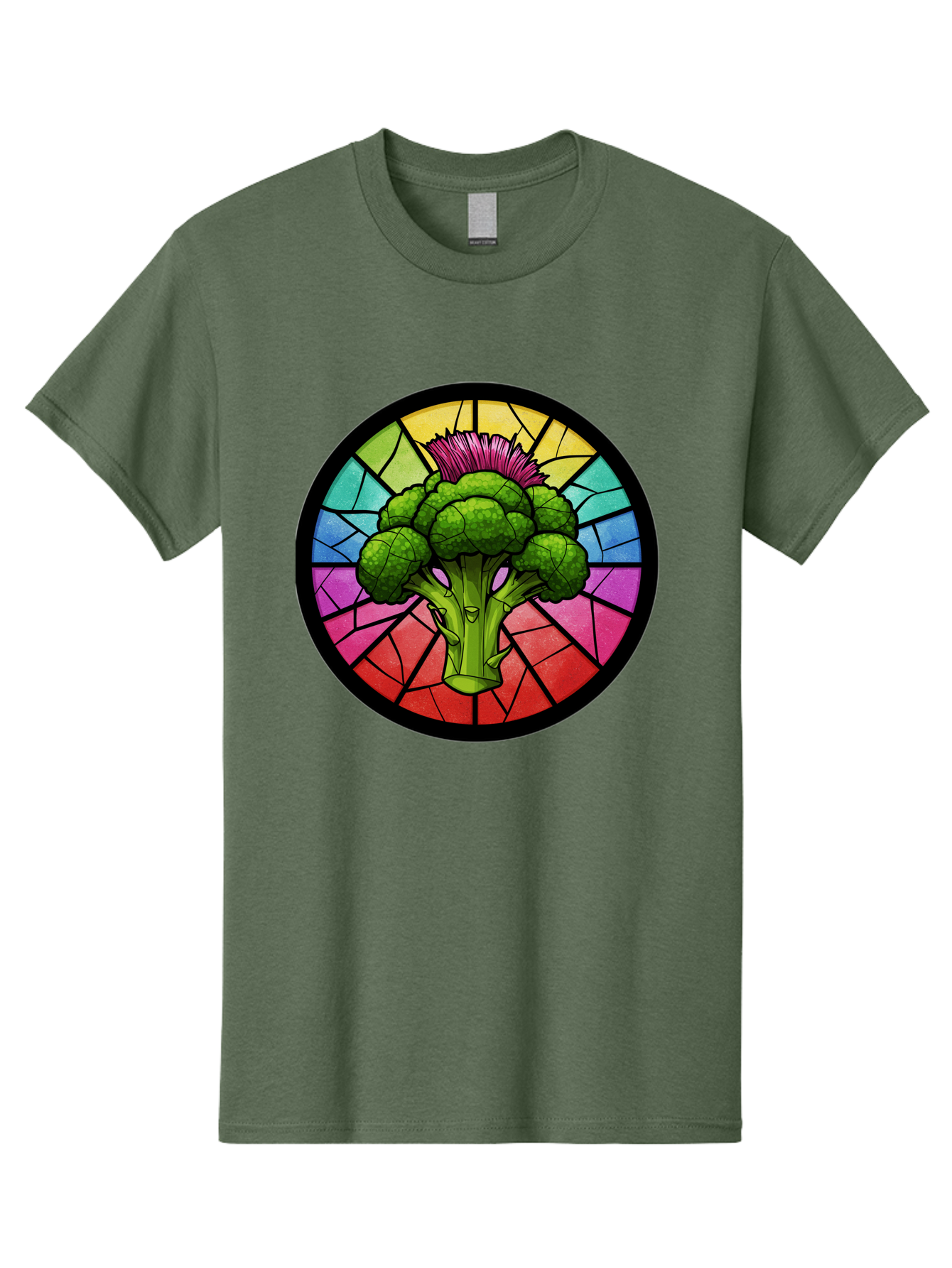 Broccoli Men'S Graphic Tee, 100% Cotton, Comfortable Casual Summer Wear, Machine Washable, Vintage Camera, Old Camera, Antique Camera, Black Camera, Classic Photography, Photography Equipment, Nostalgic Device, Film Camera, Camera Art Bak118