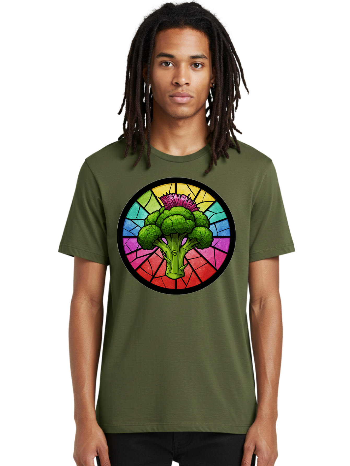 Broccoli Men'S Graphic Tee, 100% Cotton, Comfortable Casual Summer Wear, Machine Washable, Vintage Camera, Old Camera, Antique Camera, Black Camera, Classic Photography, Photography Equipment, Nostalgic Device, Film Camera, Camera Art Bak118
