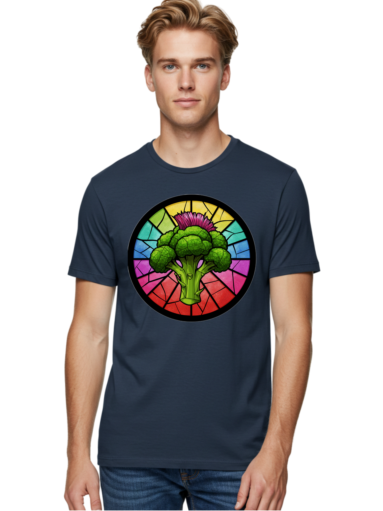 Broccoli Men'S Graphic Tee, 100% Cotton, Comfortable Casual Summer Wear, Machine Washable, Vintage Camera, Old Camera, Antique Camera, Black Camera, Classic Photography, Photography Equipment, Nostalgic Device, Film Camera, Camera Art Bak118