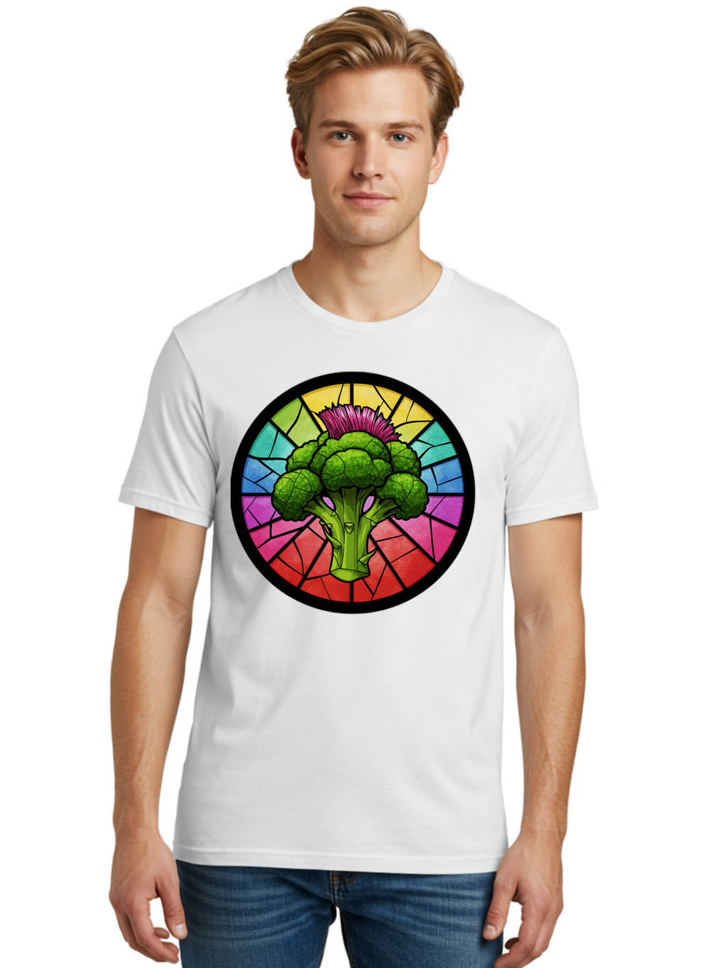 Broccoli Men'S Graphic Tee, 100% Cotton, Comfortable Casual Summer Wear, Machine Washable, Vintage Camera, Old Camera, Antique Camera, Black Camera, Classic Photography, Photography Equipment, Nostalgic Device, Film Camera, Camera Art Bak118