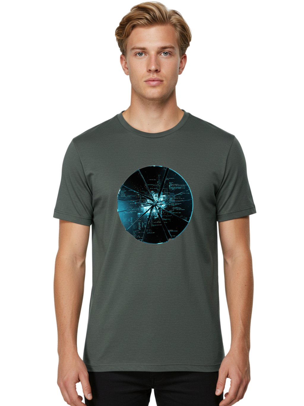 Broken-Circle Men'S Graphic Tee, 100% Cotton, Comfortable Casual Summer Wear, Machine Washable, Vintage Camera, Old Camera, Antique Camera, Black Camera, Classic Photography, Photography Equipment, Nostalgic Device, Film Camera, Camera Art Bak119
