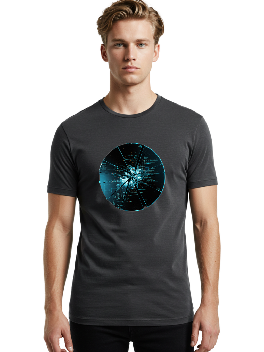 Broken-Circle Men'S Graphic Tee, 100% Cotton, Comfortable Casual Summer Wear, Machine Washable, Vintage Camera, Old Camera, Antique Camera, Black Camera, Classic Photography, Photography Equipment, Nostalgic Device, Film Camera, Camera Art Bak119