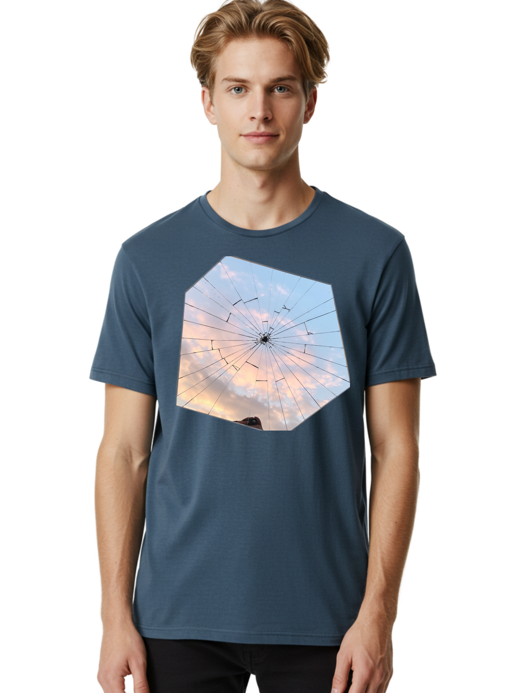 Broken-Glass Men'S Graphic Tee, 100% Cotton, Comfortable Casual Summer Wear, Machine Washable, Vintage Camera, Old Camera, Antique Camera, Black Camera, Classic Photography, Photography Equipment, Nostalgic Device, Film Camera, Camera Art Bak123