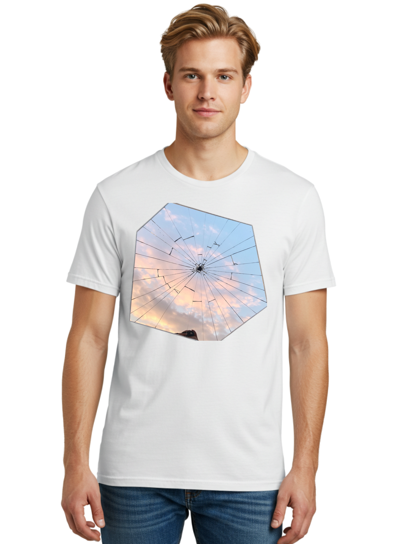 Broken-Glass Men'S Graphic Tee, 100% Cotton, Comfortable Casual Summer Wear, Machine Washable, Vintage Camera, Old Camera, Antique Camera, Black Camera, Classic Photography, Photography Equipment, Nostalgic Device, Film Camera, Camera Art Bak123