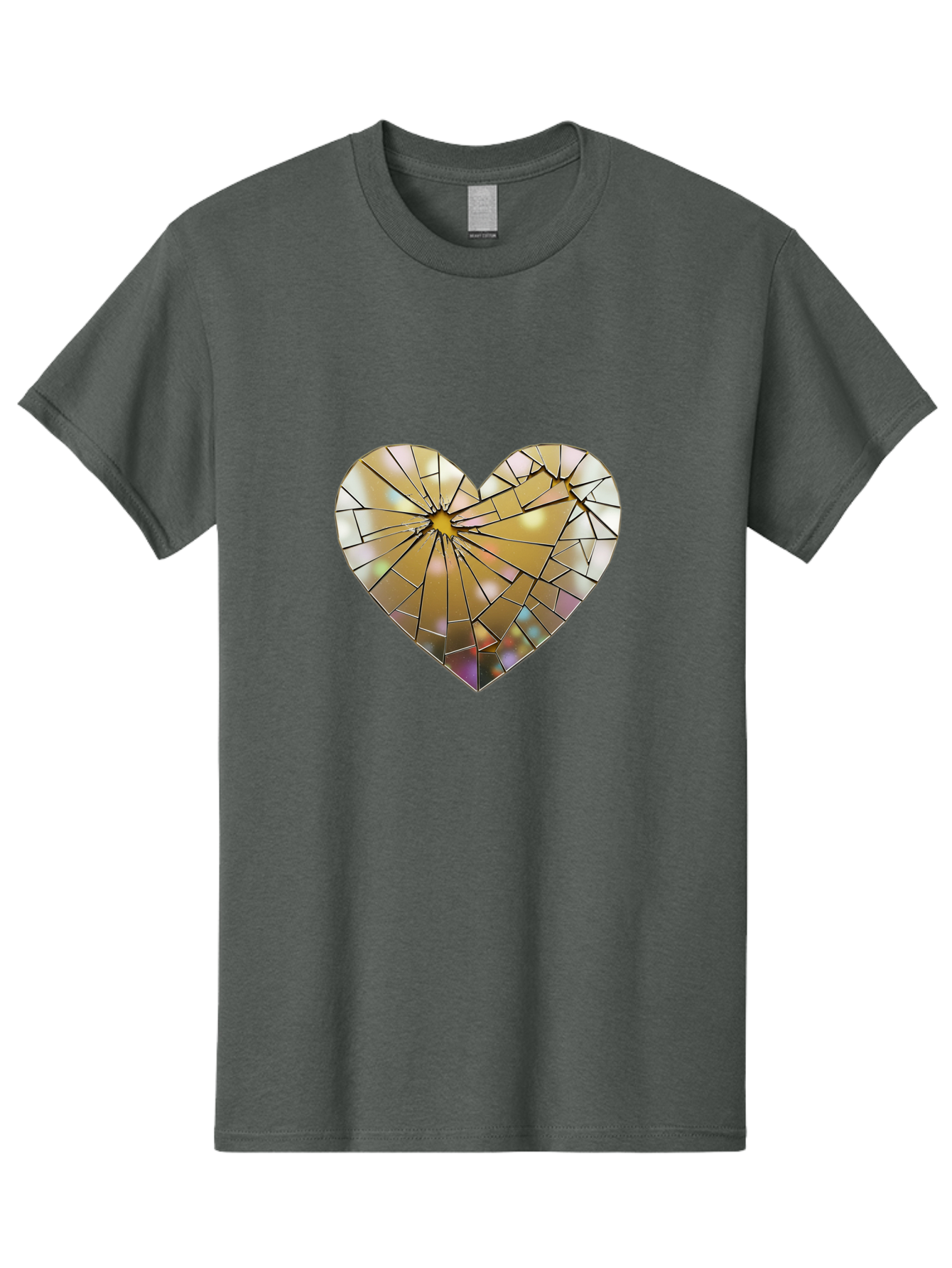 Broken-Heart-1 Men'S Graphic Tee, 100% Cotton, Comfortable Casual Summer Wear, Machine Washable, Vintage Camera, Old Camera, Antique Camera, Black Camera, Classic Photography, Photography Equipment, Nostalgic Device, Film Camera, Camera Art Bak124