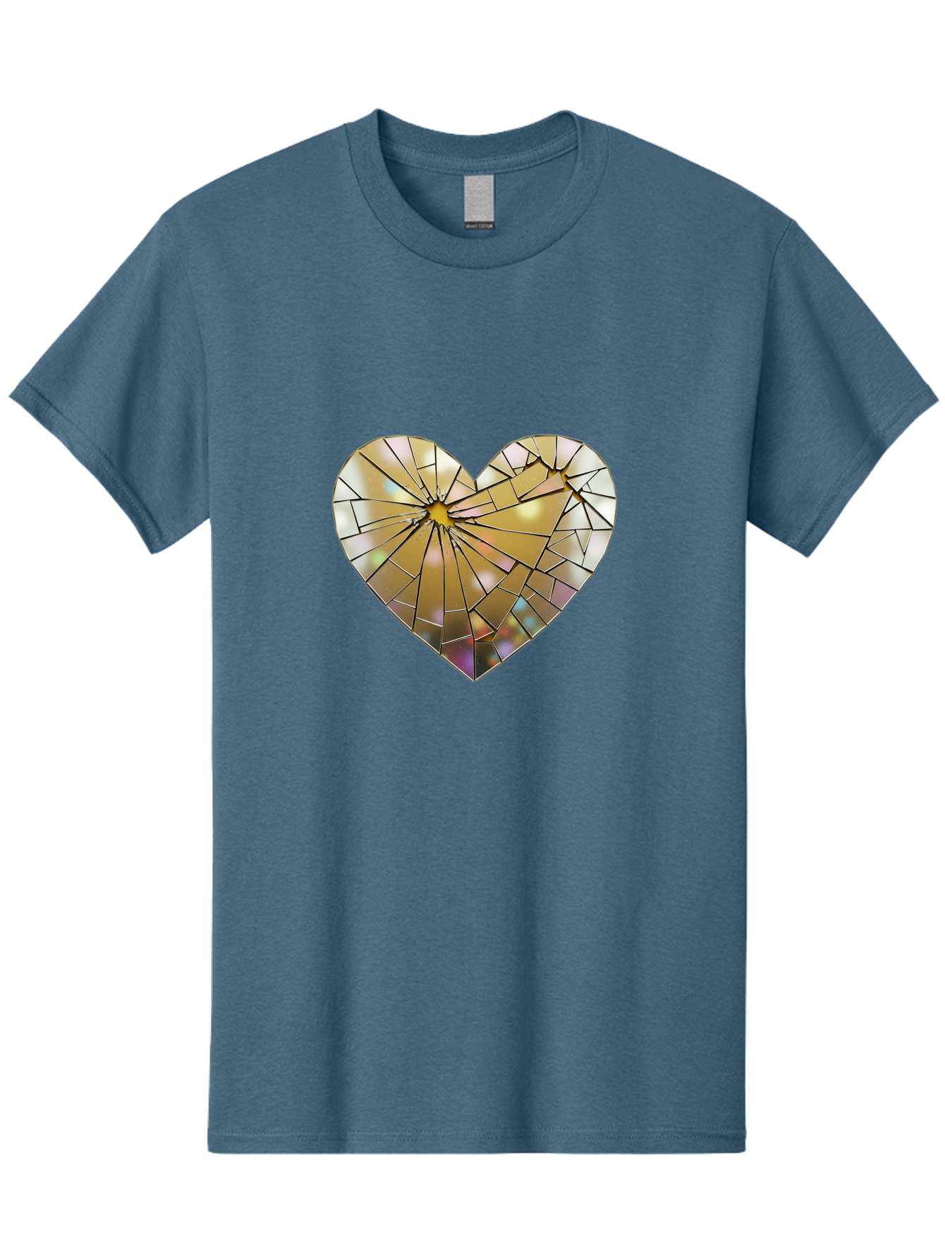 Broken-Heart-1 Men'S Graphic Tee, 100% Cotton, Comfortable Casual Summer Wear, Machine Washable, Vintage Camera, Old Camera, Antique Camera, Black Camera, Classic Photography, Photography Equipment, Nostalgic Device, Film Camera, Camera Art Bak124