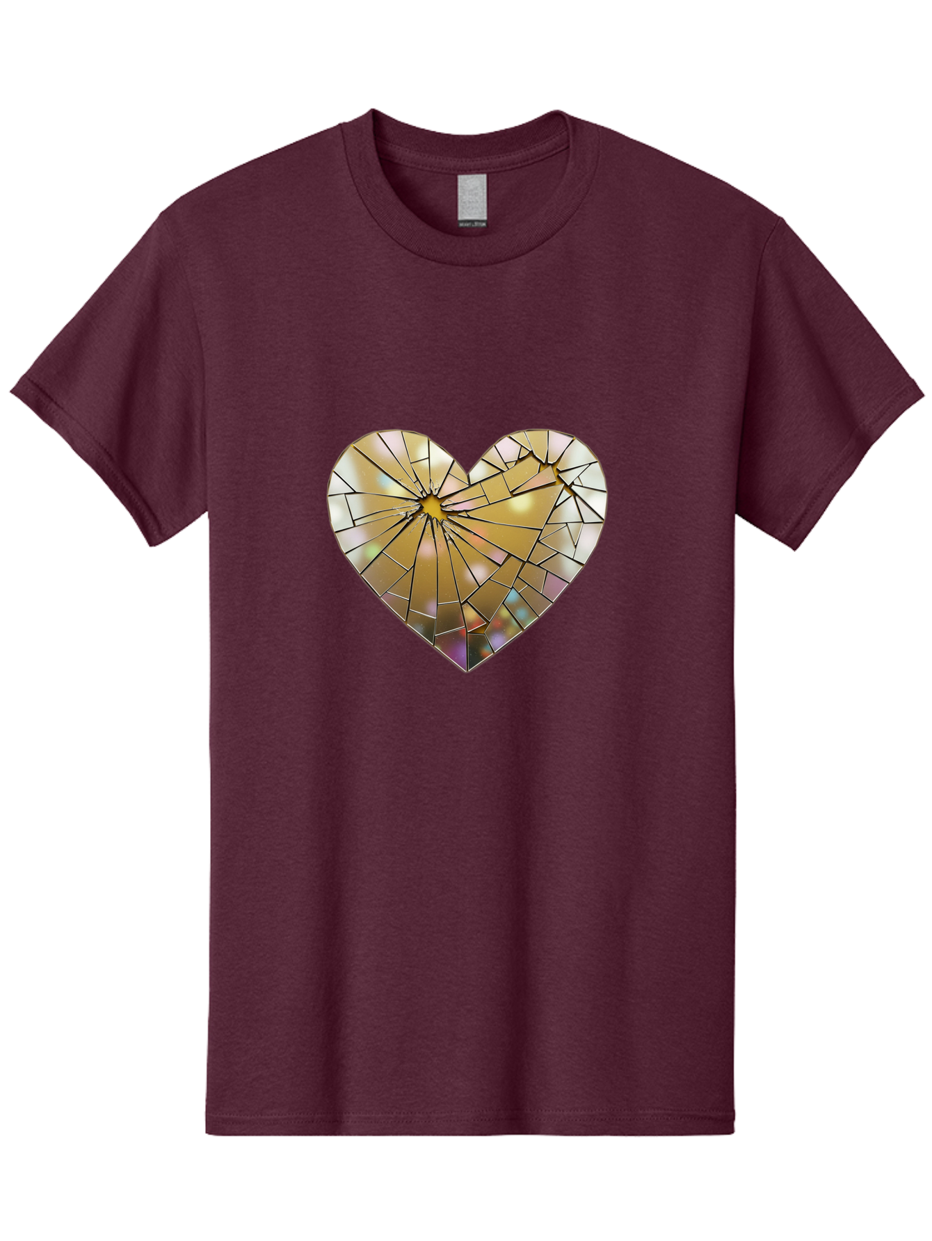 Broken-Heart-1 Men'S Graphic Tee, 100% Cotton, Comfortable Casual Summer Wear, Machine Washable, Vintage Camera, Old Camera, Antique Camera, Black Camera, Classic Photography, Photography Equipment, Nostalgic Device, Film Camera, Camera Art Bak124