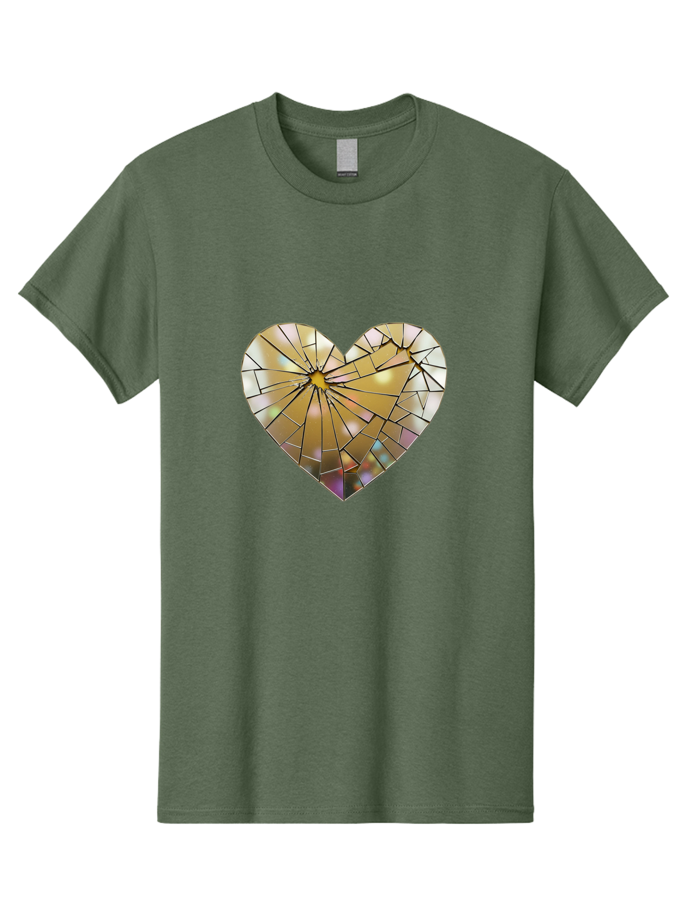 Broken-Heart-1 Men'S Graphic Tee, 100% Cotton, Comfortable Casual Summer Wear, Machine Washable, Vintage Camera, Old Camera, Antique Camera, Black Camera, Classic Photography, Photography Equipment, Nostalgic Device, Film Camera, Camera Art Bak124