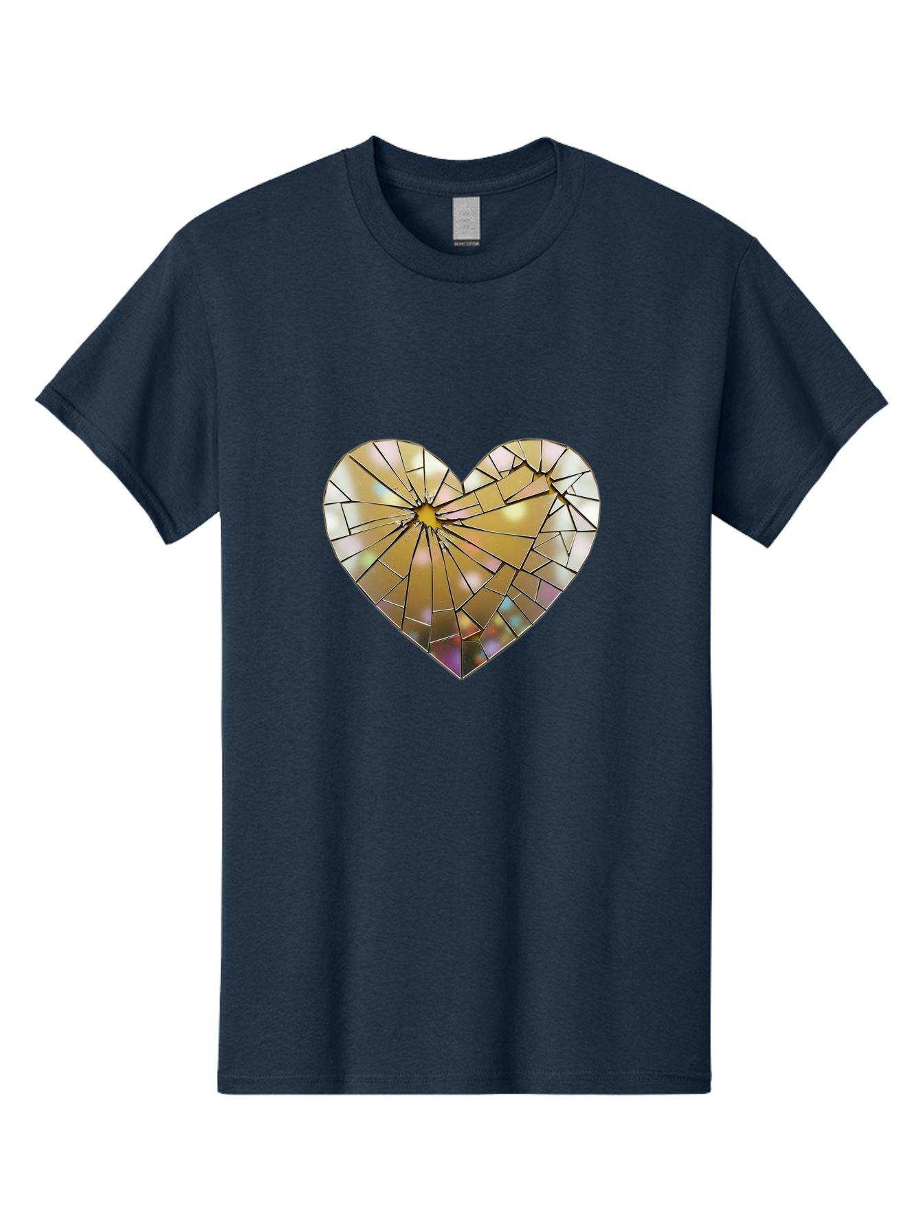 Broken-Heart-1 Men'S Graphic Tee, 100% Cotton, Comfortable Casual Summer Wear, Machine Washable, Vintage Camera, Old Camera, Antique Camera, Black Camera, Classic Photography, Photography Equipment, Nostalgic Device, Film Camera, Camera Art Bak124