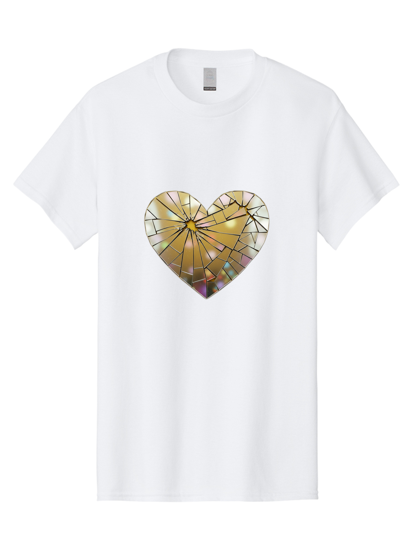 Broken-Heart-1 Men'S Graphic Tee, 100% Cotton, Comfortable Casual Summer Wear, Machine Washable, Vintage Camera, Old Camera, Antique Camera, Black Camera, Classic Photography, Photography Equipment, Nostalgic Device, Film Camera, Camera Art Bak124