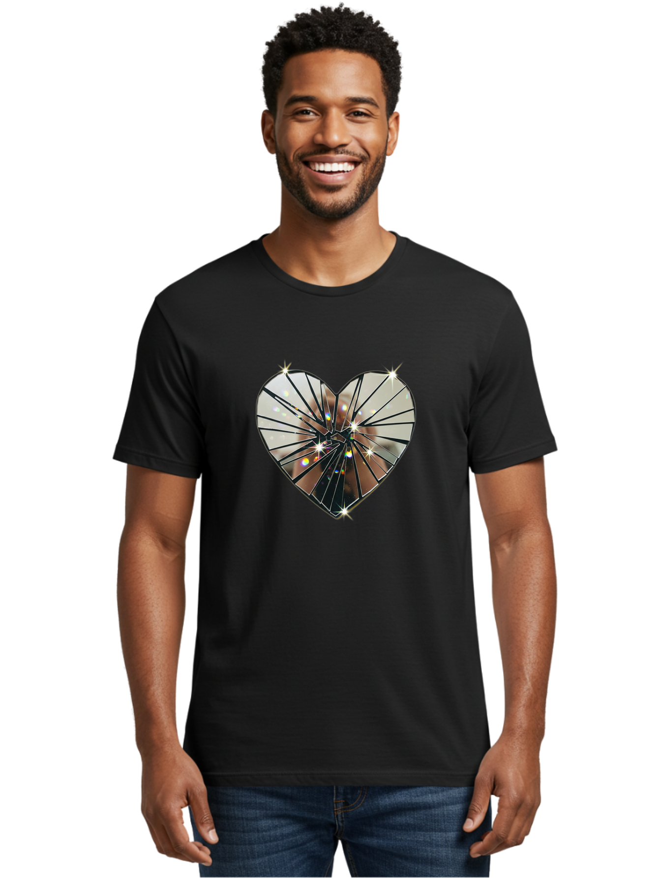 Broken-Heart Men'S Graphic Tee, 100% Cotton, Comfortable Casual Summer Wear, Machine Washable, Vintage Camera, Old Camera, Antique Camera, Black Camera, Classic Photography, Photography Equipment, Nostalgic Device, Film Camera, Camera Art Bak126