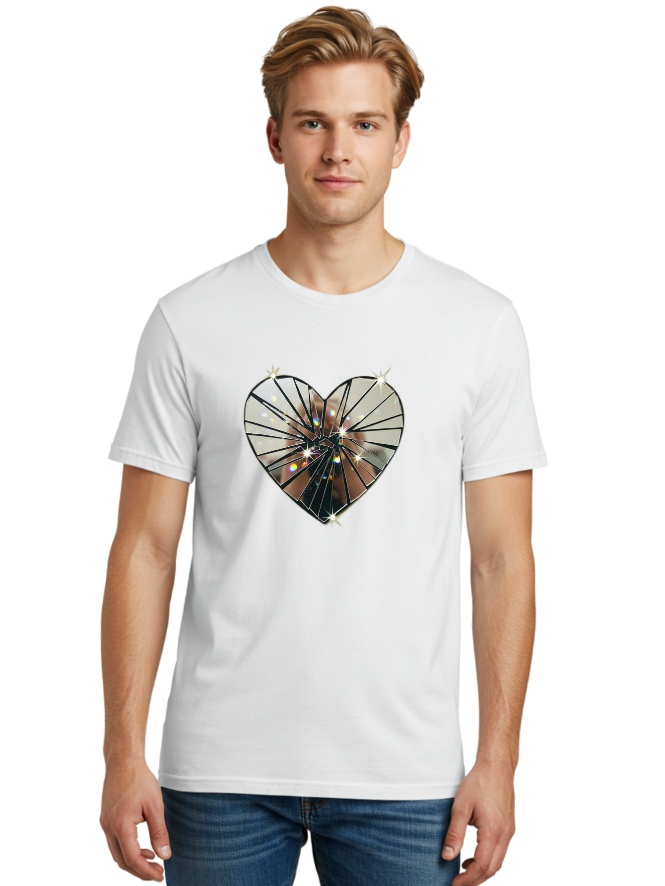 Broken-Heart Men'S Graphic Tee, 100% Cotton, Comfortable Casual Summer Wear, Machine Washable, Vintage Camera, Old Camera, Antique Camera, Black Camera, Classic Photography, Photography Equipment, Nostalgic Device, Film Camera, Camera Art Bak126