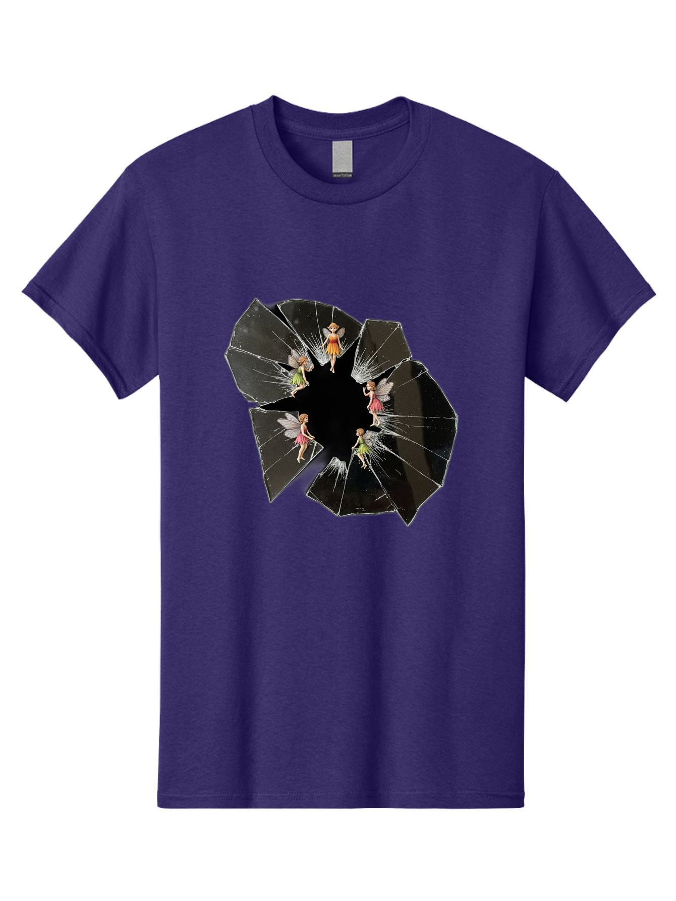 Broken-Mirror-Fairies Men'S Graphic Tee, 100% Cotton, Comfortable Casual Summer Wear, Machine Washable, Vintage Camera, Old Camera, Antique Camera, Black Camera, Classic Photography, Photography Equipment, Nostalgic Device, Film Camera, Bak133