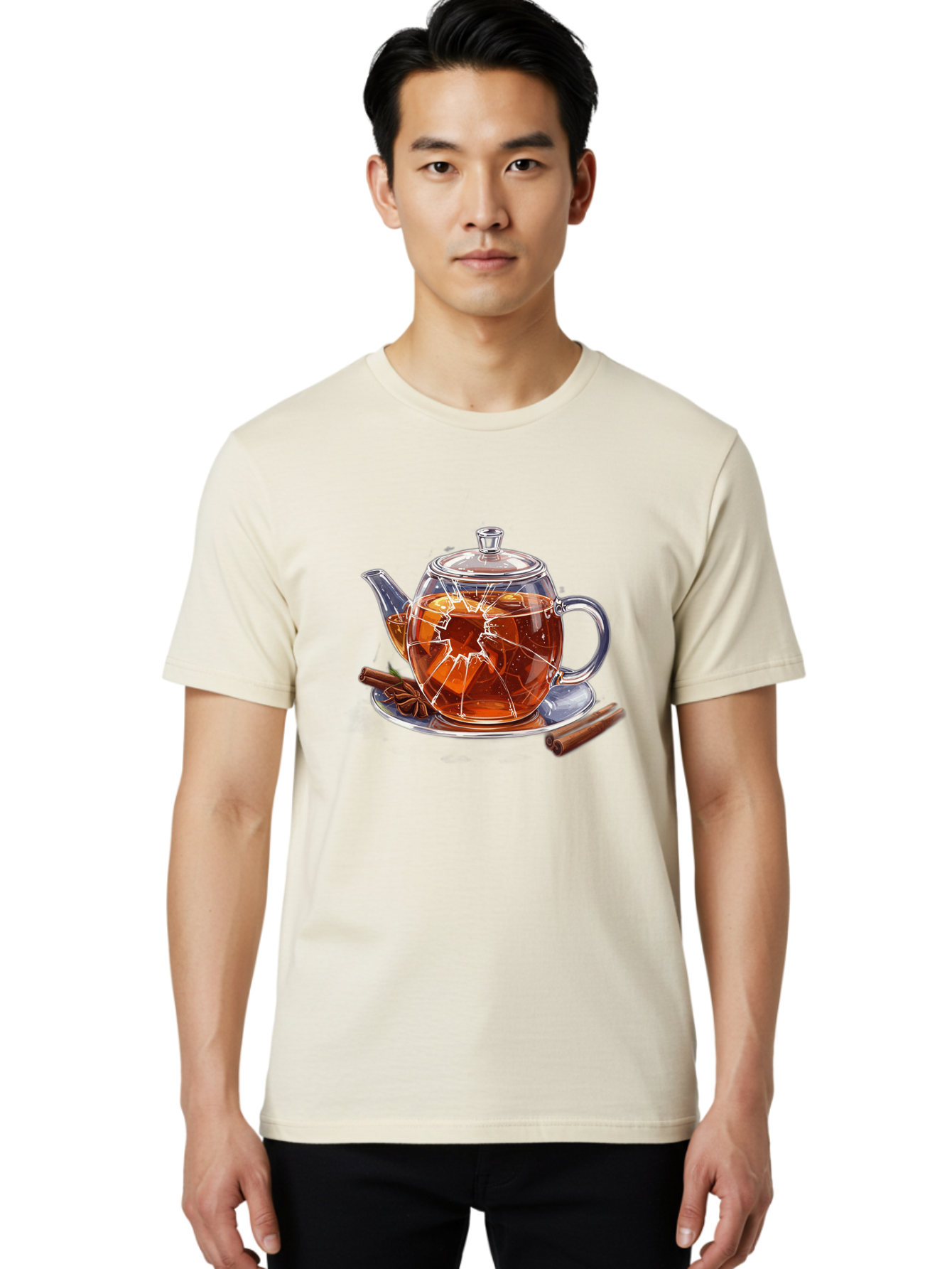 Broken-Teapot Men'S Graphic Tee, 100% Cotton, Comfortable Casual Summer Wear, Machine Washable, Vintage Camera, Old Camera, Antique Camera, Black Camera, Classic Photography, Photography Equipment, Nostalgic Device, Film Camera, Camera Art Bak139