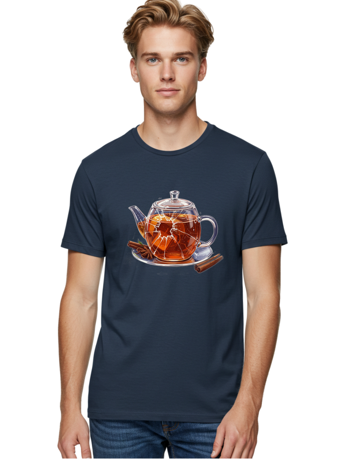 Broken-Teapot Men'S Graphic Tee, 100% Cotton, Comfortable Casual Summer Wear, Machine Washable, Vintage Camera, Old Camera, Antique Camera, Black Camera, Classic Photography, Photography Equipment, Nostalgic Device, Film Camera, Camera Art Bak139