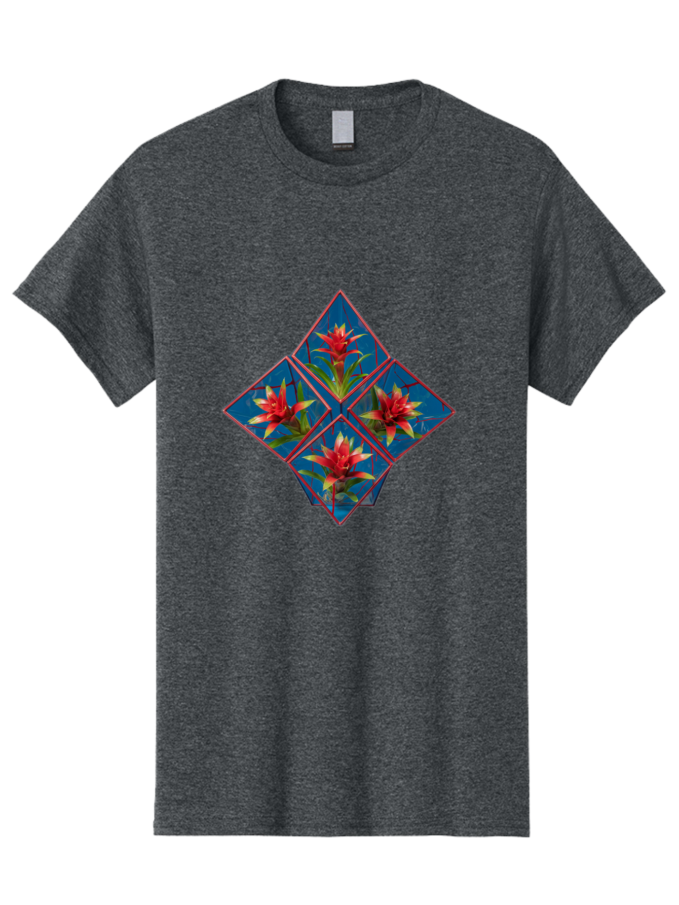 Bromeliad-Flower Men'S Graphic Tee, 100% Cotton, Comfortable Casual Summer Wear, Machine Washable, Vintage Camera, Old Camera, Antique Camera, Black Camera, Classic Photography, Photography Equipment, Nostalgic Device, Film Camera, Camera Art Bak140