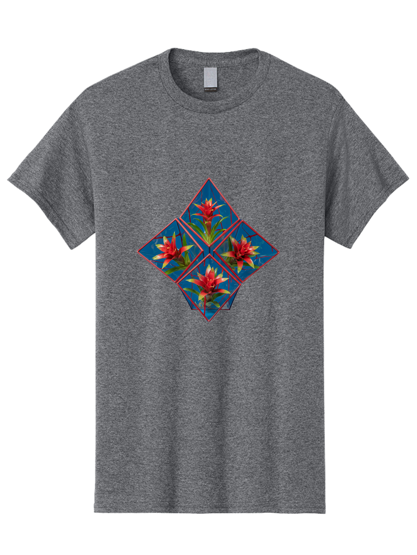 Bromeliad-Flower Men'S Graphic Tee, 100% Cotton, Comfortable Casual Summer Wear, Machine Washable, Vintage Camera, Old Camera, Antique Camera, Black Camera, Classic Photography, Photography Equipment, Nostalgic Device, Film Camera, Camera Art Bak140